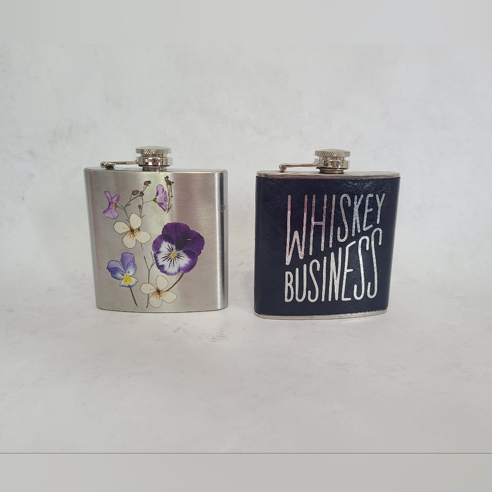 Flasks - Set Of Two